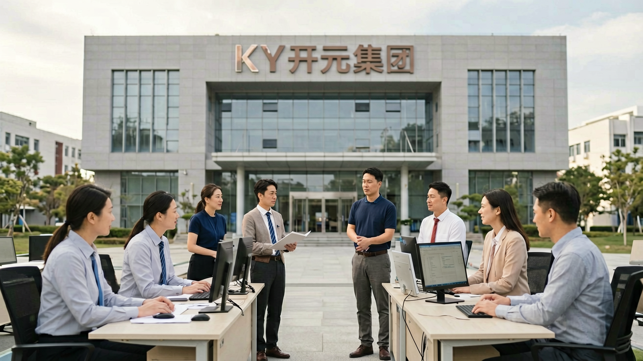 KY开元集团总部办公大楼外观